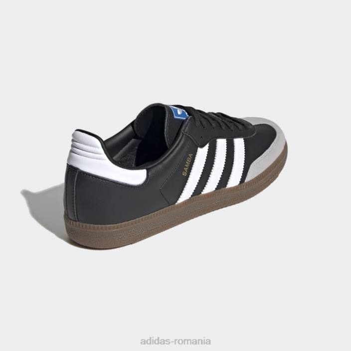 Adidas pantofi vegani samba alb adidas unisex alb/negru/gumă 2JBN4452