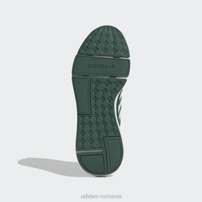 Adidas pantofi verzi Swift Run 22 unisex verde/alb/verde aldine 2JBN4337