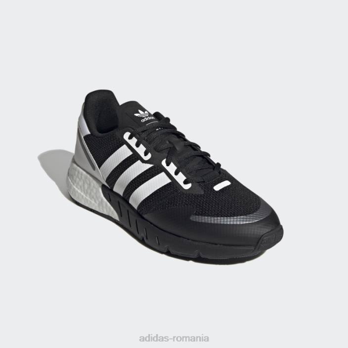 Adidas pantofi zx 1k boost negri adidas unisex negru/alb/negru argintiu 2JBN4668