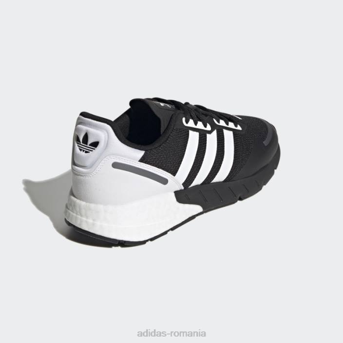Adidas pantofi zx 1k boost negri adidas unisex negru/alb/negru argintiu 2JBN4668