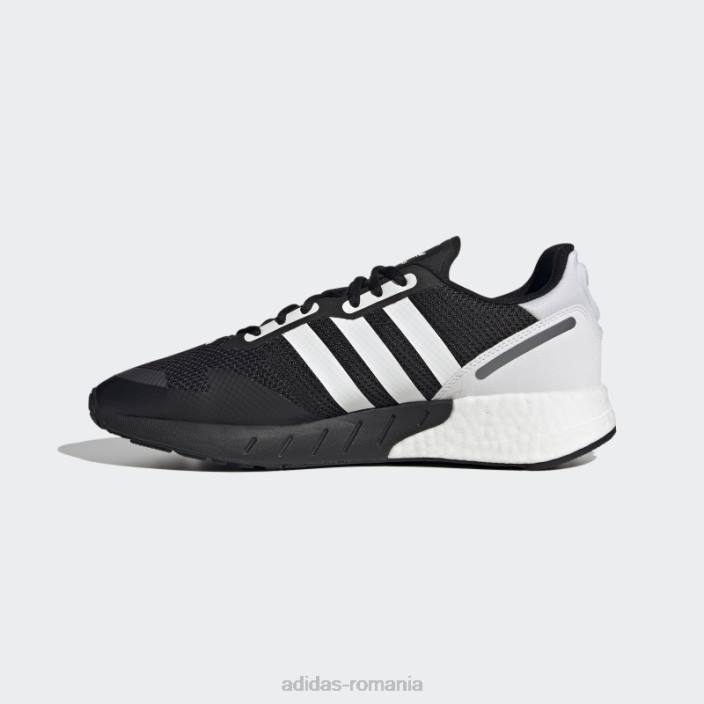 Adidas pantofi zx 1k boost negri adidas unisex negru/alb/negru argintiu 2JBN4668