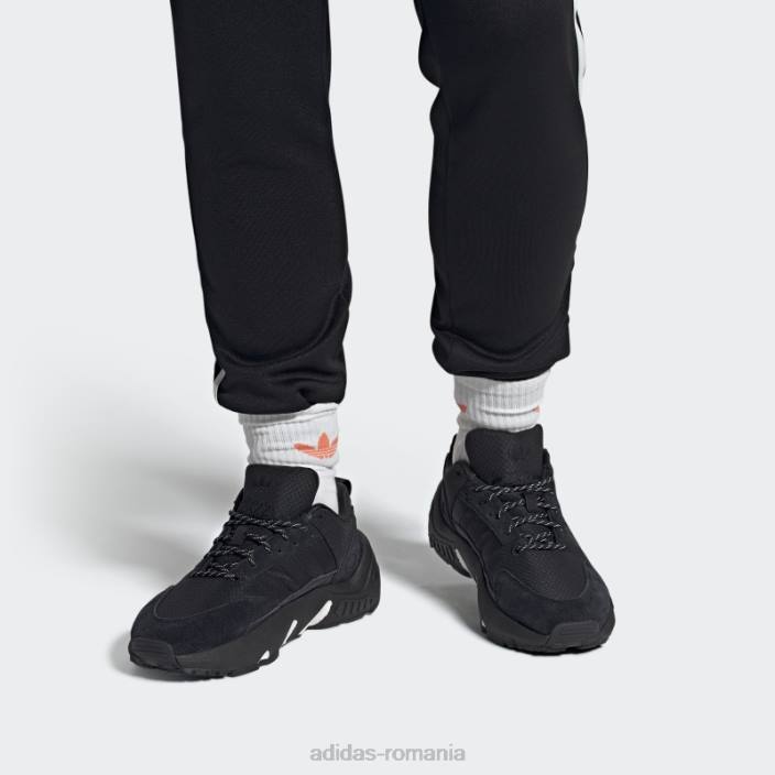 Adidas pantofi zx 22 boost negri adidas unisex alb negru 2JBN12840