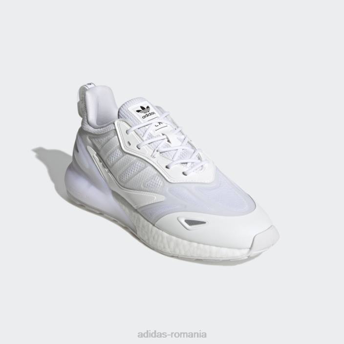 Adidas pantofi zx 2k boost 2.0 alb unisex alb negru 2JBN12950