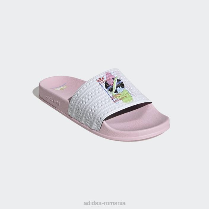 Adidas sandale adilette roz adidas unisex roz/alb 2JBN12924