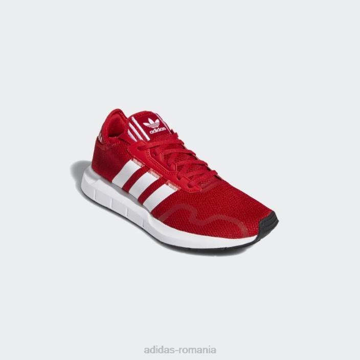 Adidas scarlet swift run x pantofi unisex stacojiu/alb/negru 2JBN575