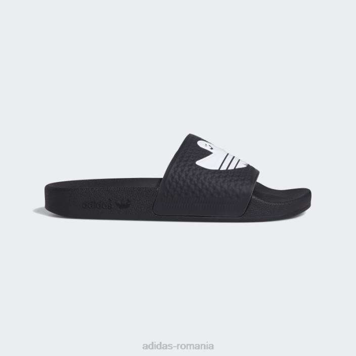 Adidas shmoofoil alunecă alb unisex alb negru 2JBN3959