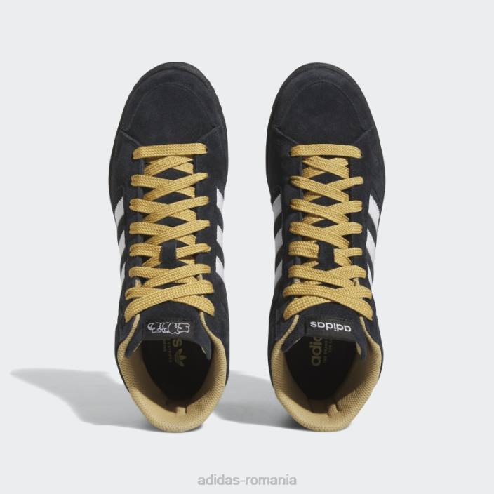 Adidas sneeze pantofi superskate negri adidas unisex negru/alb/bej auriu 2JBN12192