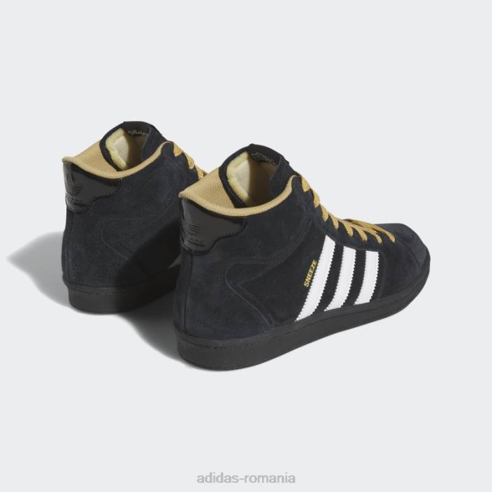Adidas sneeze pantofi superskate negri adidas unisex negru/alb/bej auriu 2JBN12192