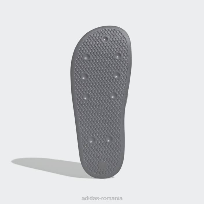 Adidas tobogane adilette lite gri unisex gri/alb 2JBN4315