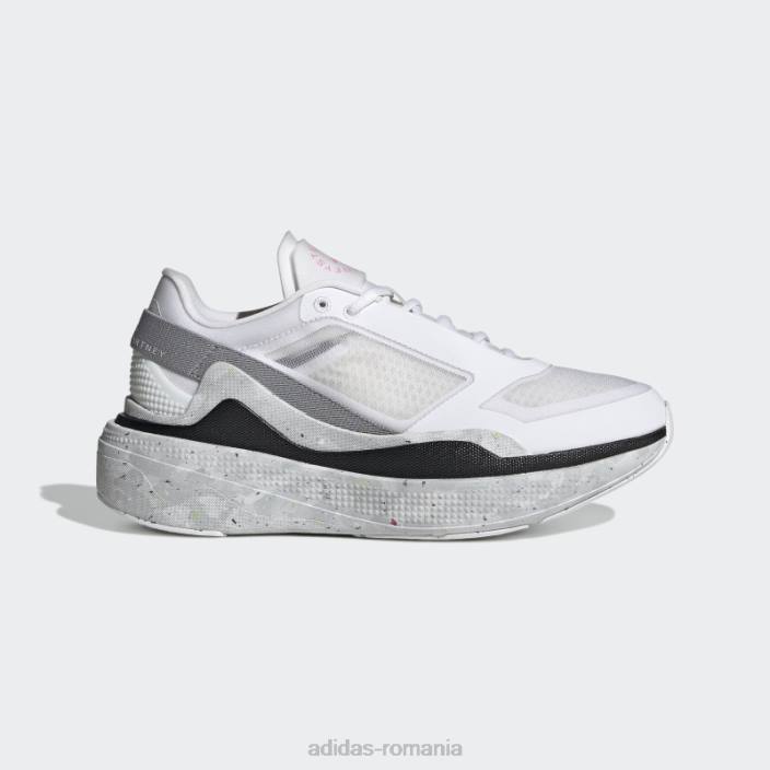 Adidas alb by stella mccartney earthlight mesh pantofi alergare modă unisex alb/gri porumbel/negru 2JBN22156