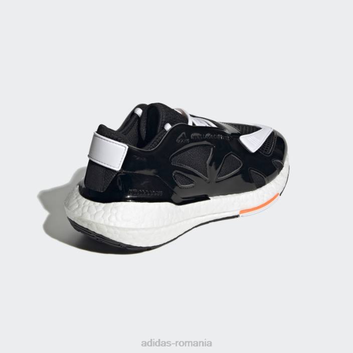 Adidas by stella mccartney pantofi ultraboost 22 fashion black unisex negru/alb/portocaliu 2JBN1945