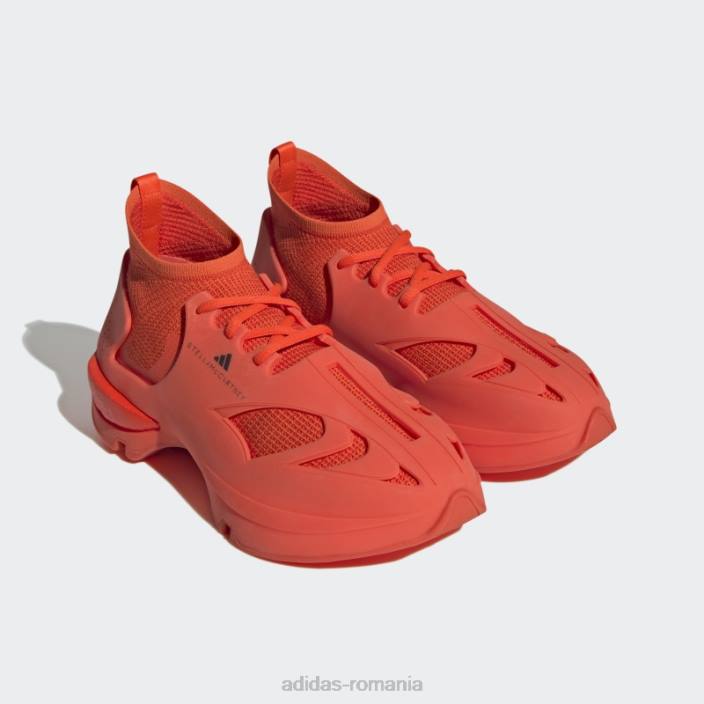 Adidas de stella mccartney îmbrăcăminte sport pantof portocaliu moda unisex portocaliu/negru 2JBN4378