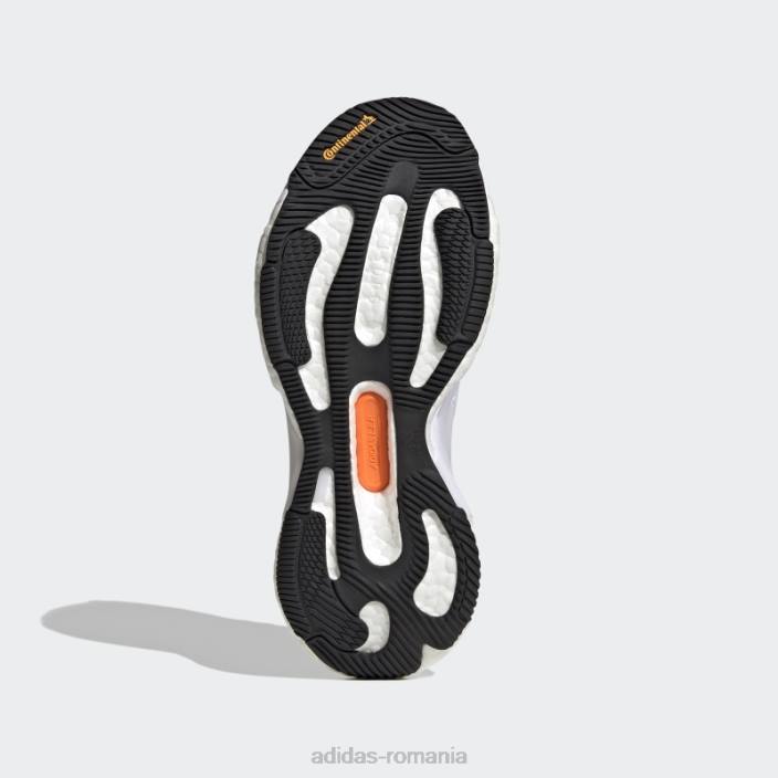 Adidas de stella mccartney pantofi de alergare solarglide alb fierbinte unisex alb negru 2JBN1994