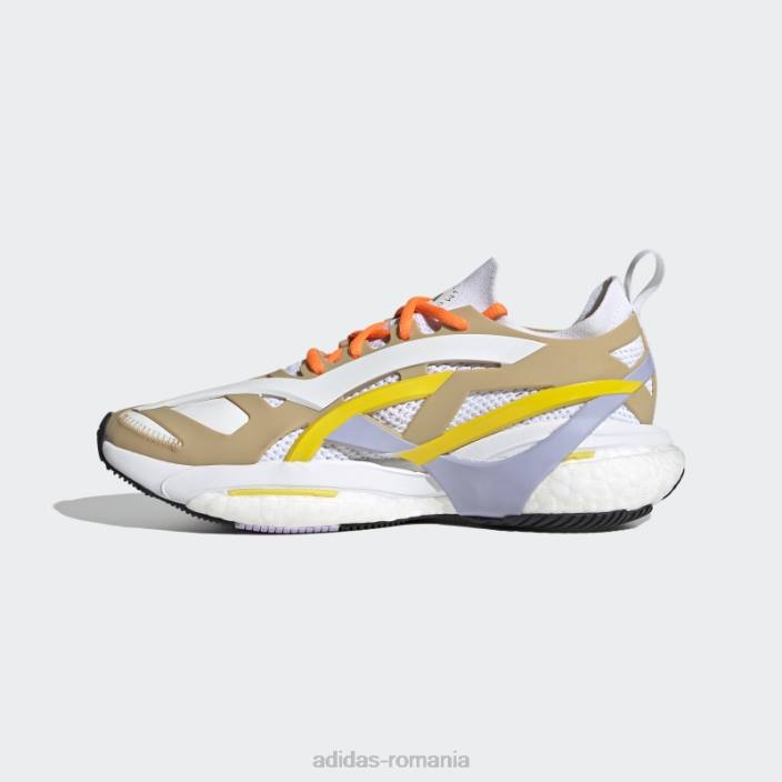 Adidas de stella mccartney pantofi de alergare solarglide fashion gum unisex guma/shift violet/galben 2JBN8658