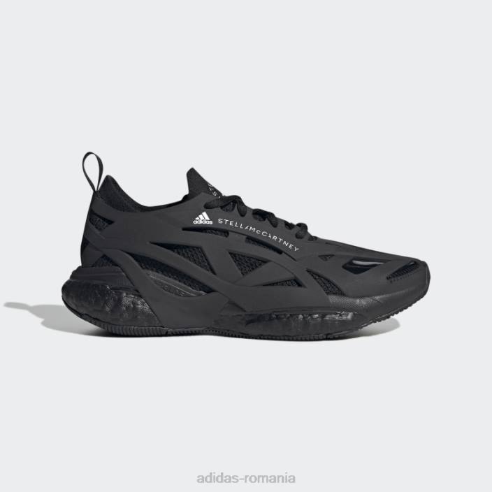Adidas de stella mccartney pantofi de alergare solarglide negru fierbinte unisex negru 2JBN15873