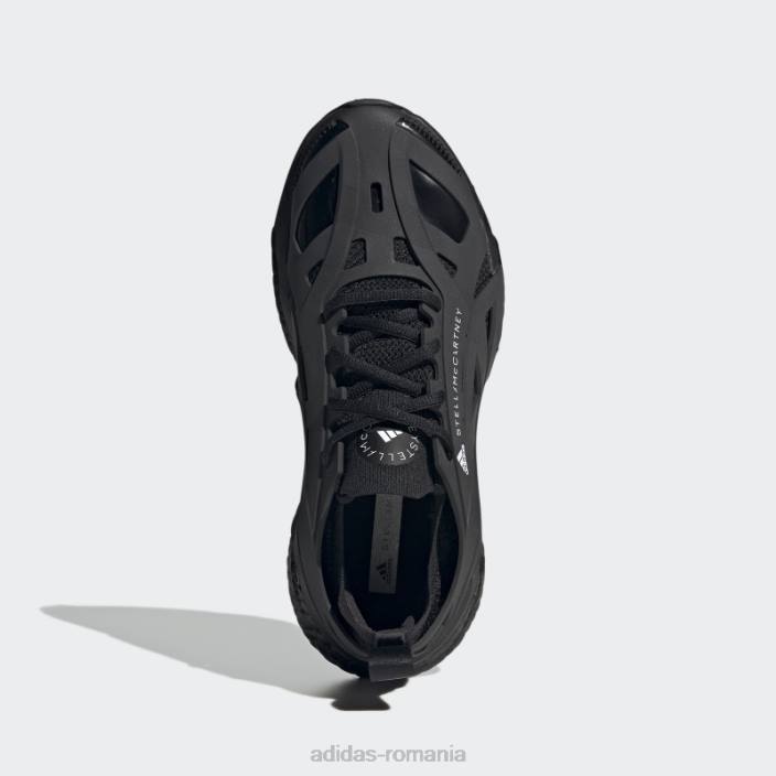 Adidas de stella mccartney pantofi de alergare solarglide negru fierbinte unisex negru 2JBN15873