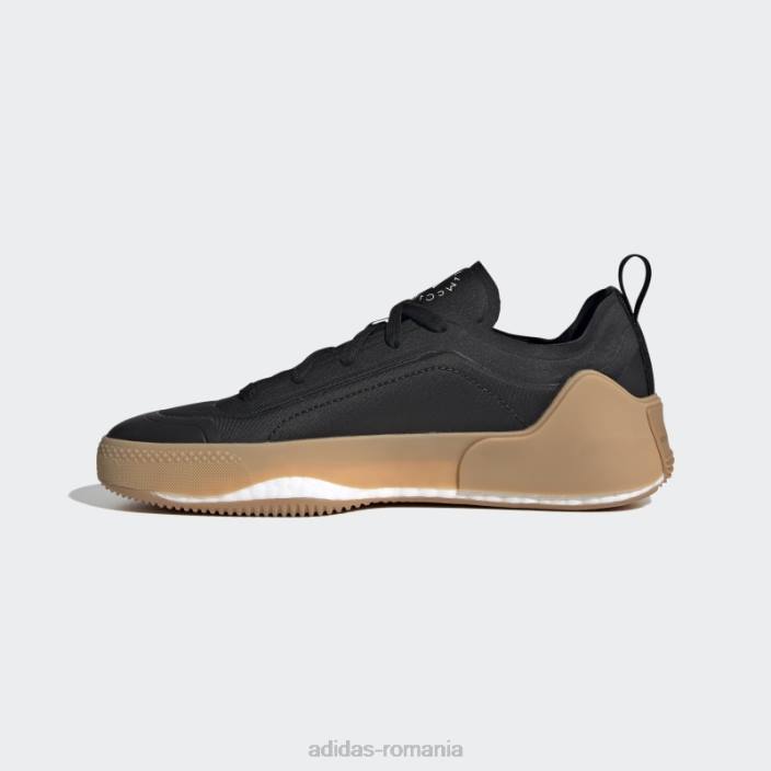 Adidas de stella mccartney pantofi treino negru fierbinte unisex alb negru 2JBN15887