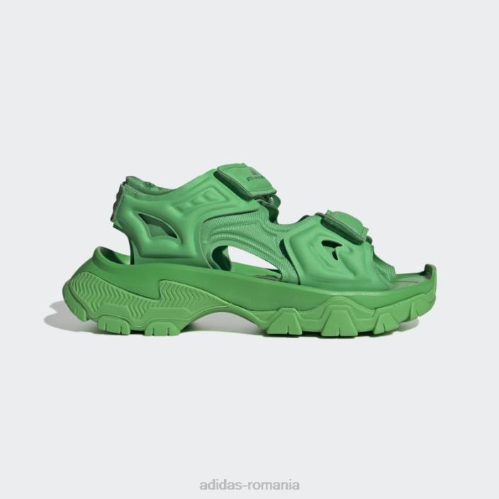 Adidas de stella mccartney sandale hika în aer liber modă verde bogat unisex verde bogat 2JBN15885