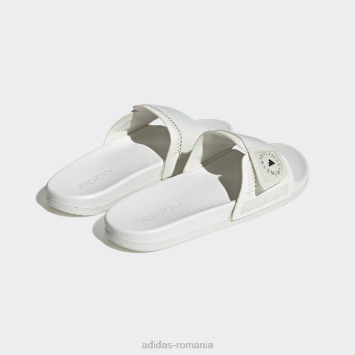 Adidas de stella mccartney slides fashion alb unisex alb negru 2JBN8581