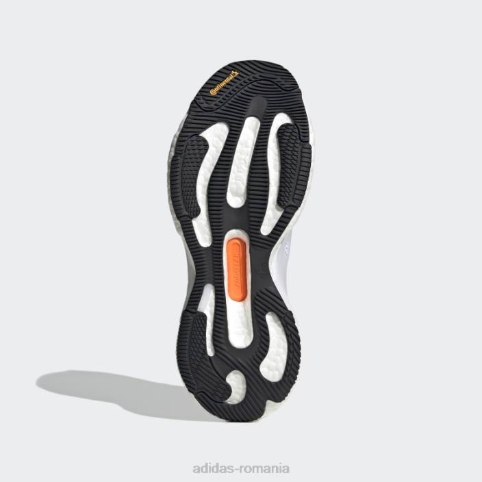 Adidas pantofi de alergare albi de stella mccartney solarglide fierbinți unisex alb/portocaliu aplicație 2JBN19882
