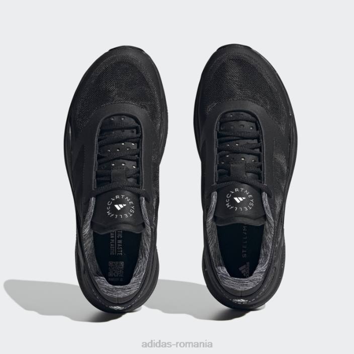 Adidas pantofi negri de stella mccartney earthlight plasă fierbinți unisex alb negru 2JBN15905