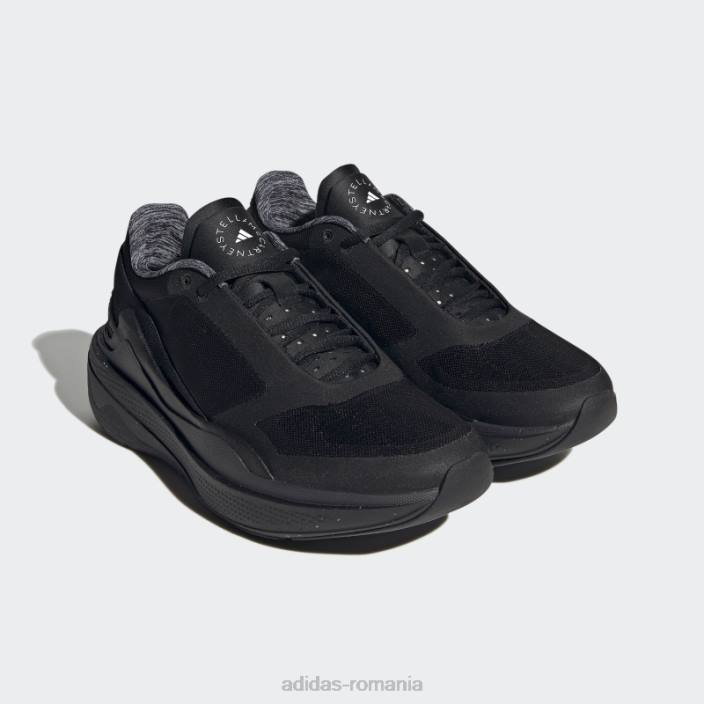 Adidas pantofi negri de stella mccartney earthlight plasă fierbinți unisex alb negru 2JBN15905