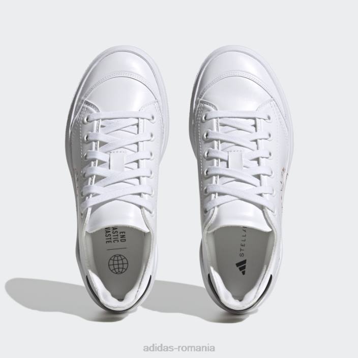 Adidas white hot by stella mccartney pantofi de curte unisex alb roșu 2JBN4318