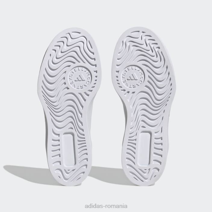 Adidas white hot by stella mccartney pantofi de curte unisex alb roșu 2JBN4318