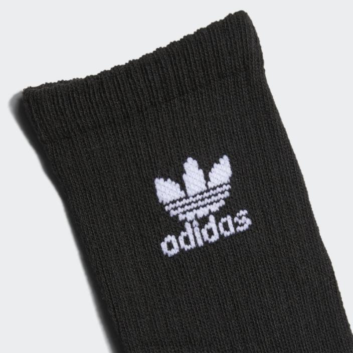 Adidas șosete albi trefoil crew 6 perechi copii alb 2JBN25649
