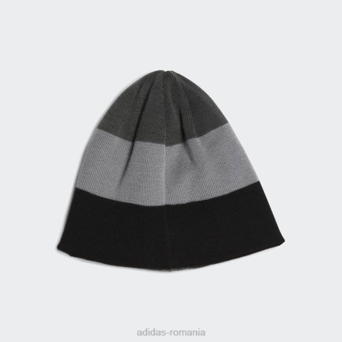 Adidas beanie de bază neagră copii gri inchis 2JBN25639