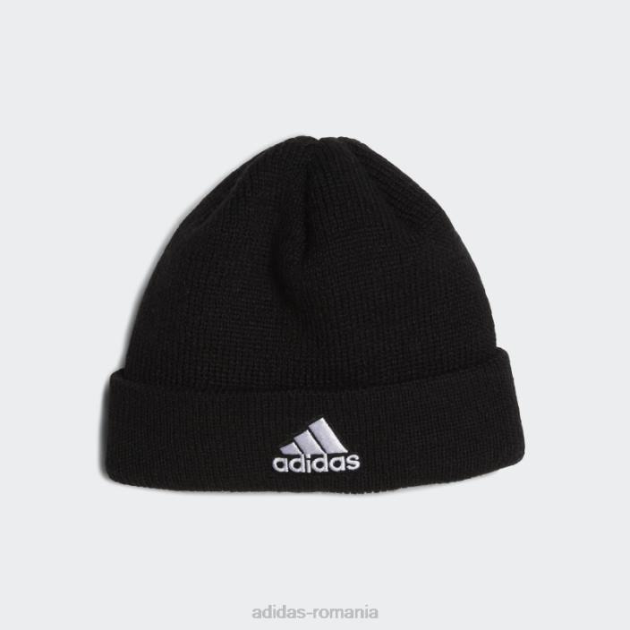 Adidas echipa neagră problema fold beanie copii negru 2JBN25631