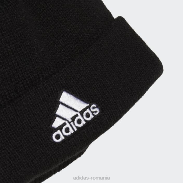 Adidas echipa neagră problema fold beanie copii negru 2JBN25631