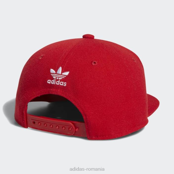 Adidas pălărie snapback trefoil stacojiu adidas copii stacojiu/alb 2JBN25635