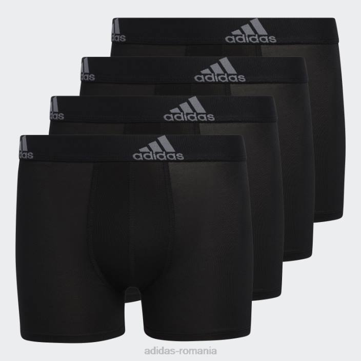 Adidas boxer sport performanta 4 perechi negru adidas copii negru 2JBN25350