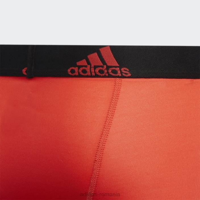 Adidas slip boxer performant 4 perechi ink copii cerneală/onix/roșu 2JBN25345