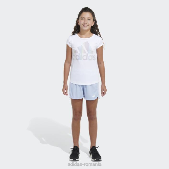 Adidas 3s plasă scurtă23 albastru zori copii zori albastre 2JBN25459