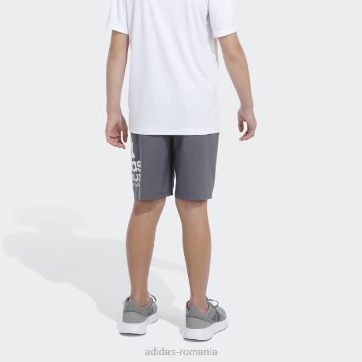 Adidas gri mediu ess woven bos short adidas copii gri mediu 2JBN25209