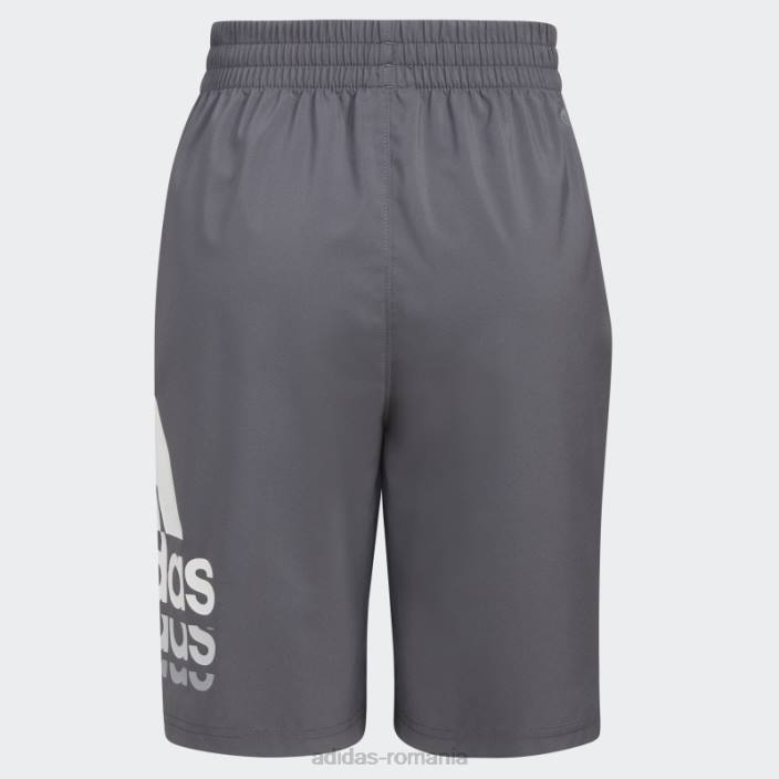 Adidas gri mediu ess woven bos short adidas copii gri mediu 2JBN25209