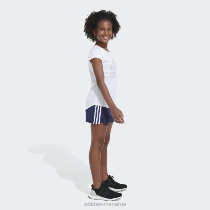 Adidas pantalon scurt din plasă bleumarin 3s23 copii marina 2JBN25492