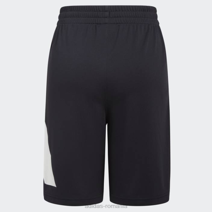Adidas pantaloni scurți cu logo lateral essentials negru copii negru 2JBN25166