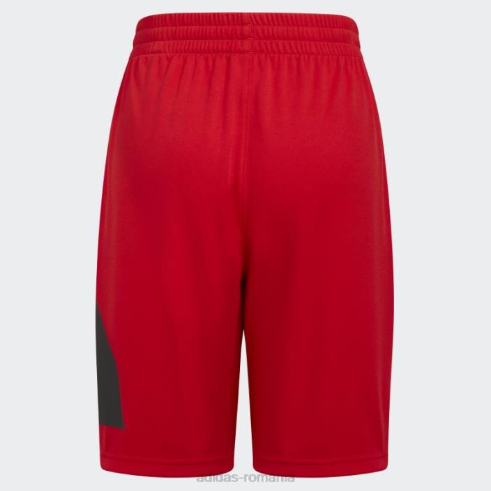Adidas pantaloni scurți cu logo lateral essentials stacojiu adidas copii stacojiu 2JBN25170