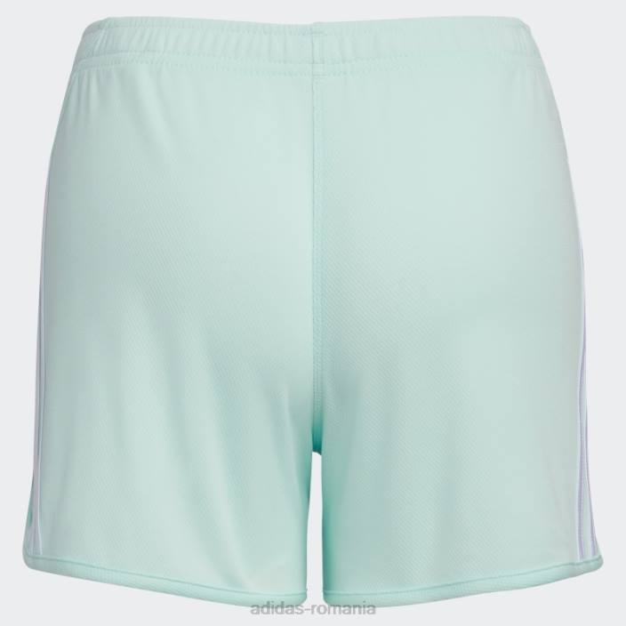 Adidas pantaloni scurți din plasă cu dungi ice mint copii menta cu gheata 2JBN25454