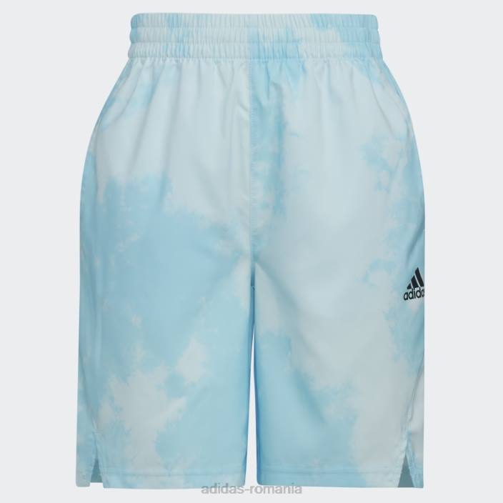 Adidas pantaloni scurți țesuți axis albastru copii albastru 2JBN25225