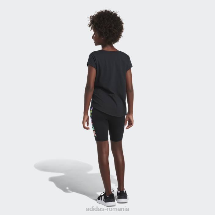 Adidas pantaloni scurți negri pentru biciclete adidas copii negru 2JBN25455