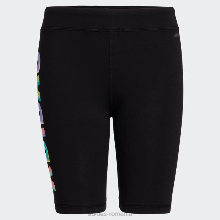 Adidas pantaloni scurți negri pentru biciclete adidas copii negru 2JBN25455