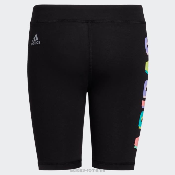 Adidas pantaloni scurți negri pentru biciclete adidas copii negru 2JBN25455