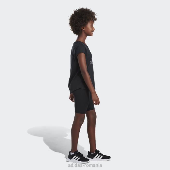 Adidas pantaloni scurți negri pentru biciclete adidas copii negru 2JBN25455