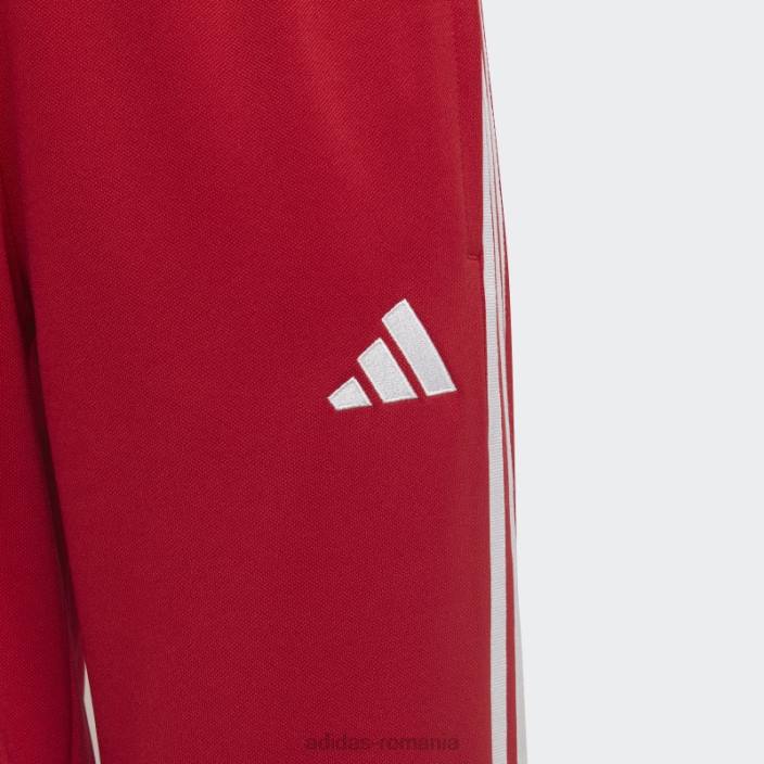 Adidas pantaloni de liga roșii tiro 23 adidas copii roșu 2JBN25269