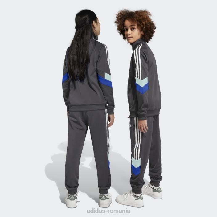 Adidas pantaloni de sport rekive carbon fierbinte copii carbon 2JBN25240