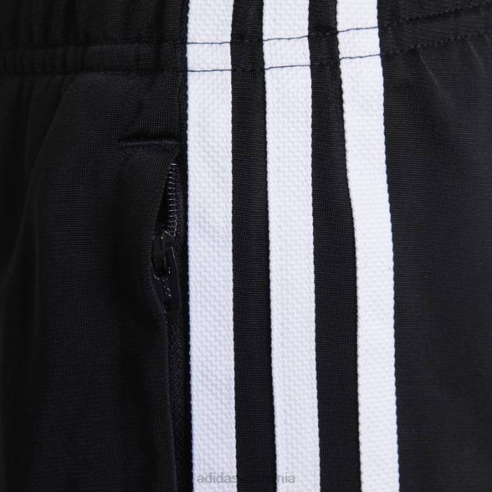 Adidas pantaloni largi adicolor negri adidas copii negru 2JBN25551